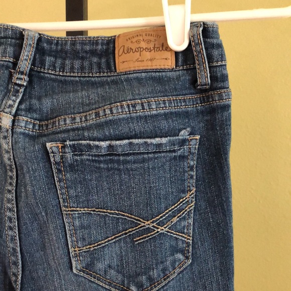 Aeropostale Women’s Ayla Mid-Rise Skinny Jeans - Picture 3 of 7